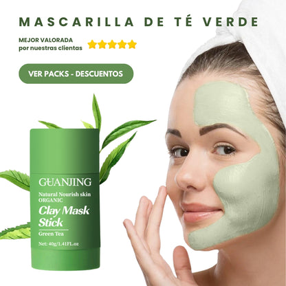 Mascarilla de té verde.